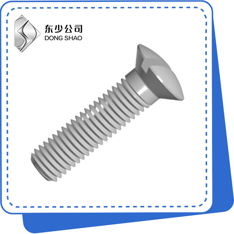 Slotted Ngangkat Countersunk Kepala Screws